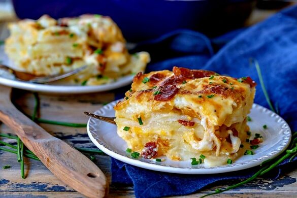 Loaded Scalloped Potatoes - MorimaDz